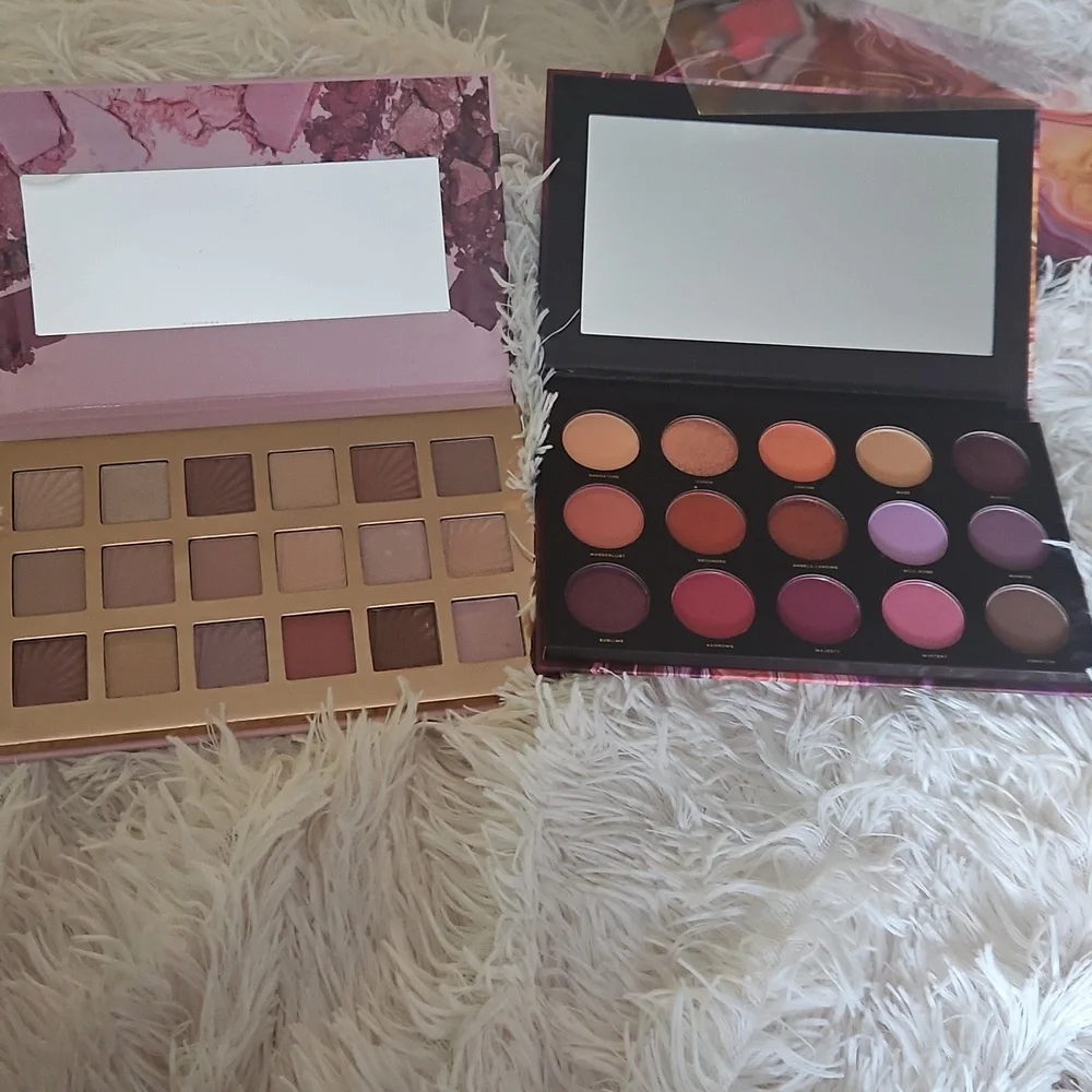 NEW NICOLE MILLER PINK PURPLE SHIMMER EYESHADOW COSMETIC MAKEUP PALETTE BUNDLE - Picture 1 of 6